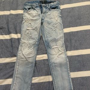 JC Ripped Light Blue Jeans